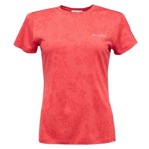 Columbia BLUEBIRD CANYON™ II SS CREW Dámské funkční triko, červená, velikost