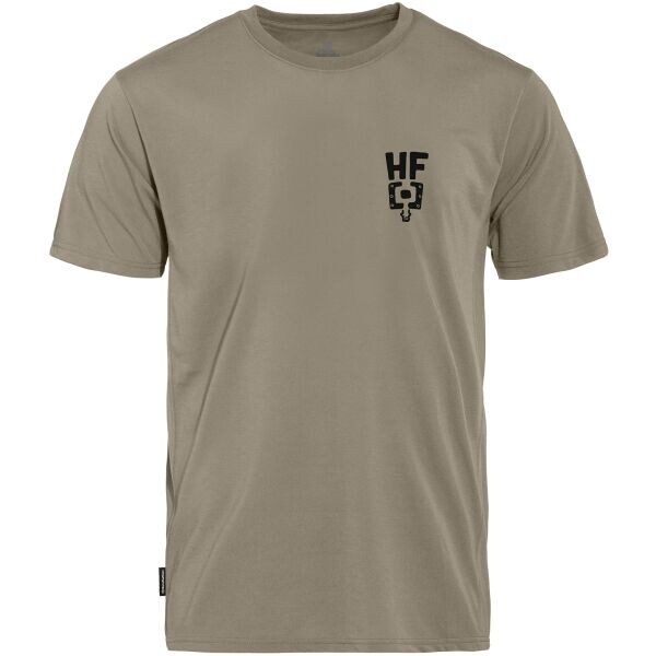 Horsefeathers PEDAL Pánské cyklistické triko, béžová, velikost