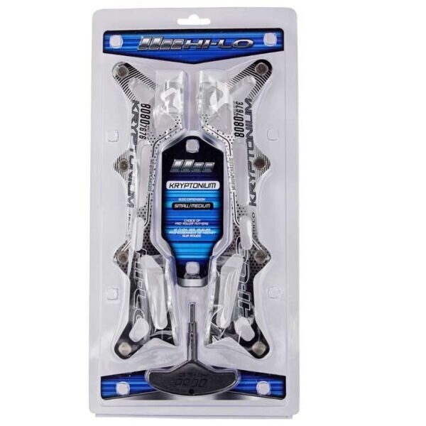 Bauer HI-LO KRYPTONIUM CHASSIS Inline podvozky, stříbrná, velikost