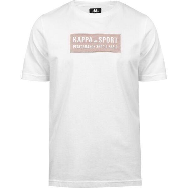 Kappa ERCOLAN 1 AR Pánské triko, bílá, velikost