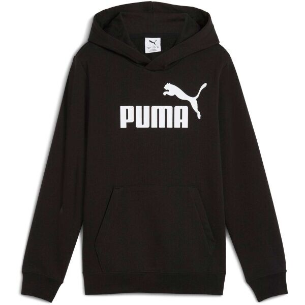 Puma ESSENTIALS NO. 1 LOGO HOODIE TR B Dětská mikina, černá, velikost