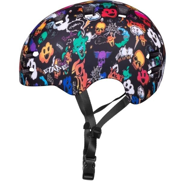 Etape BUDDY Dětská cyklistická helma, mix, velikost (48 - 52)