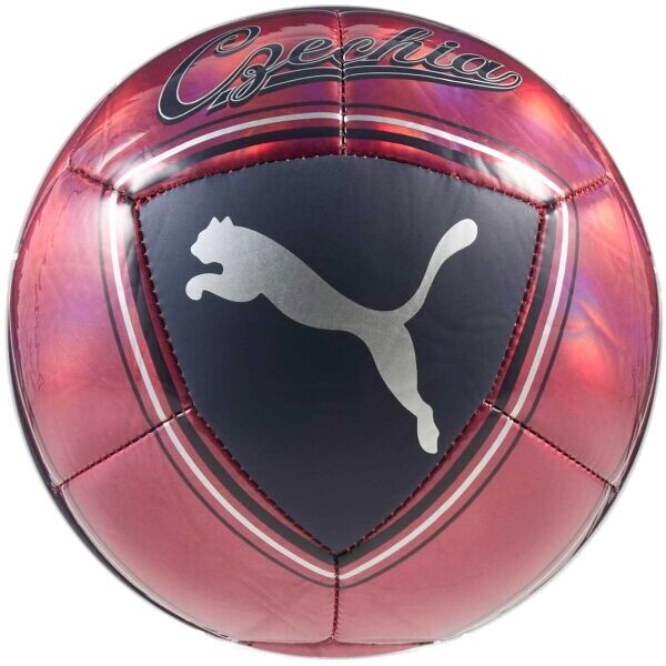 Puma FACR CULTURE BALL MINI Mini fotbalový míč, červená, velikost