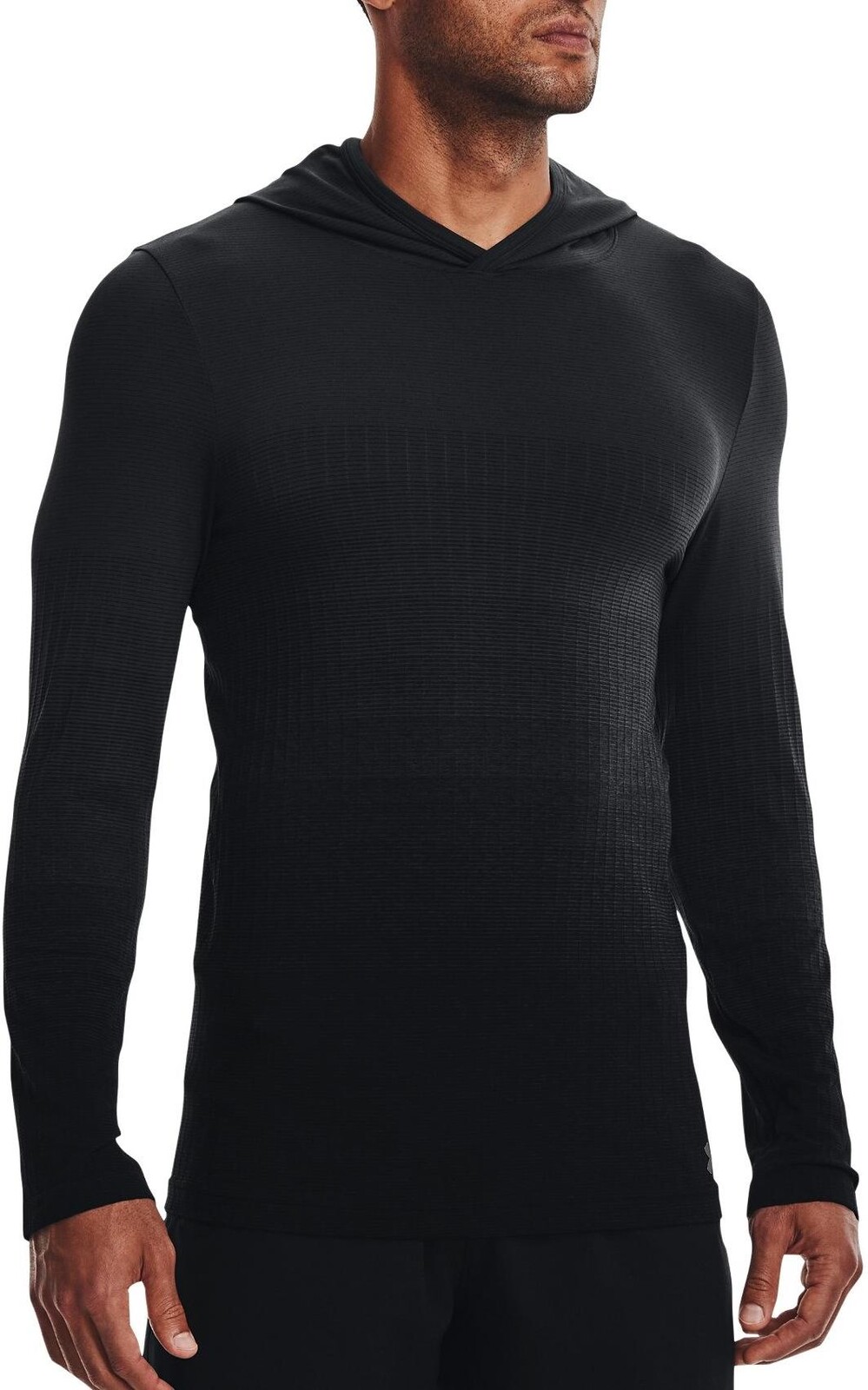 Mikina s kapucí Under Armour UA Seamless LUX Hoodie-BLK