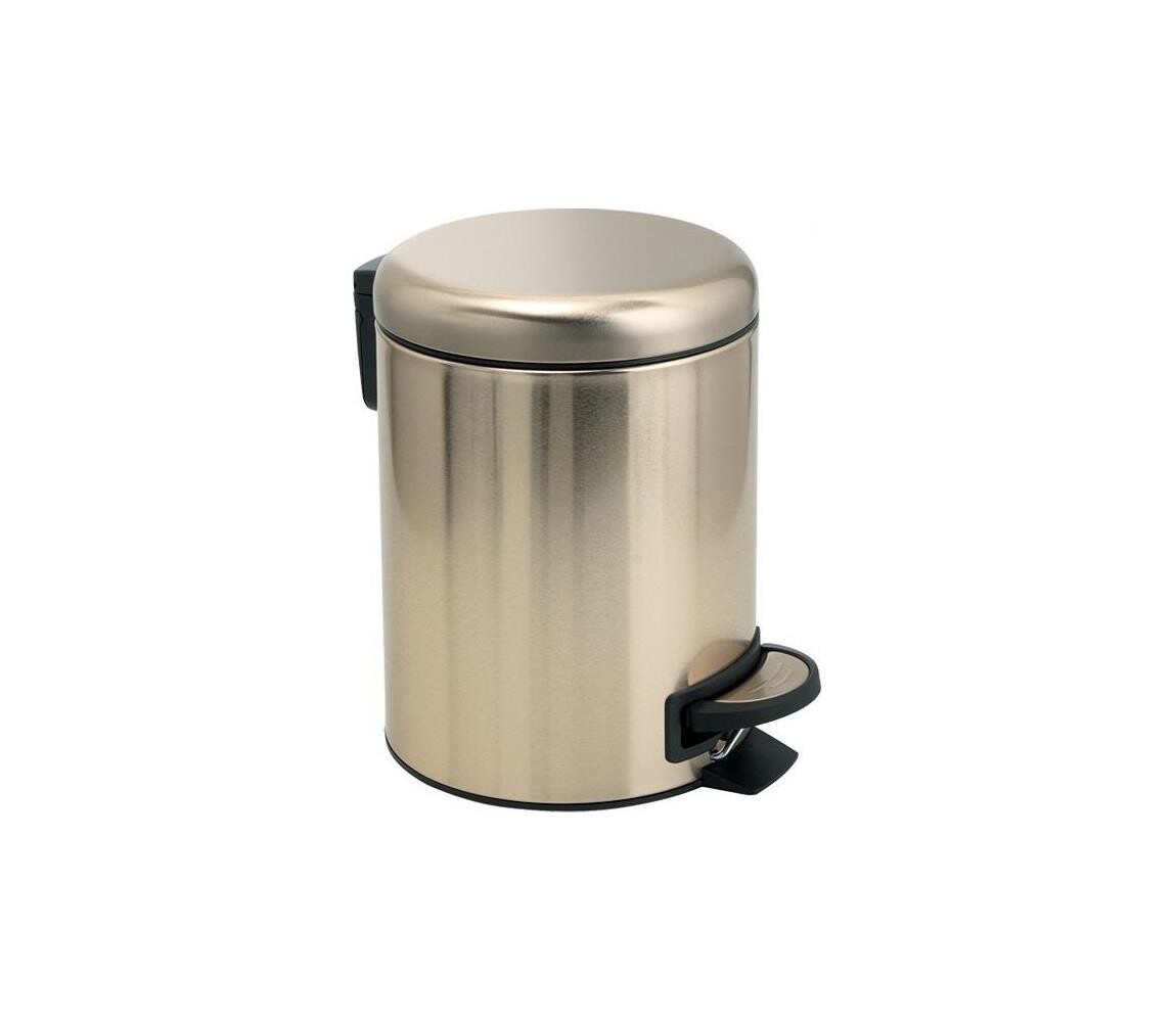 Gedy - Odpadkový koš POTTY 3 l Soft Close matná zlatá 320987