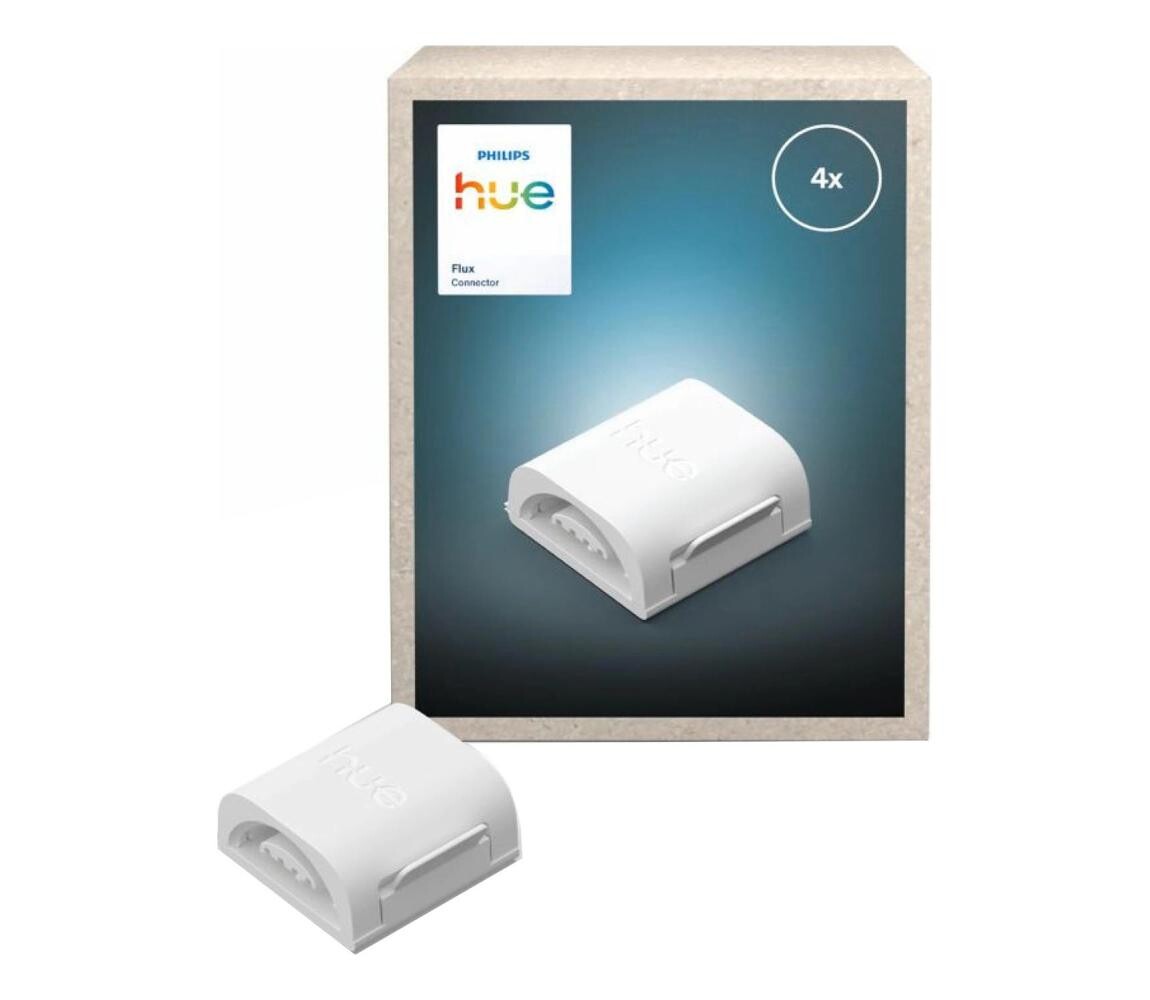 Philips - Propojovací konektor pro LED pásky Hue FLUX 4 ks 872110304391700