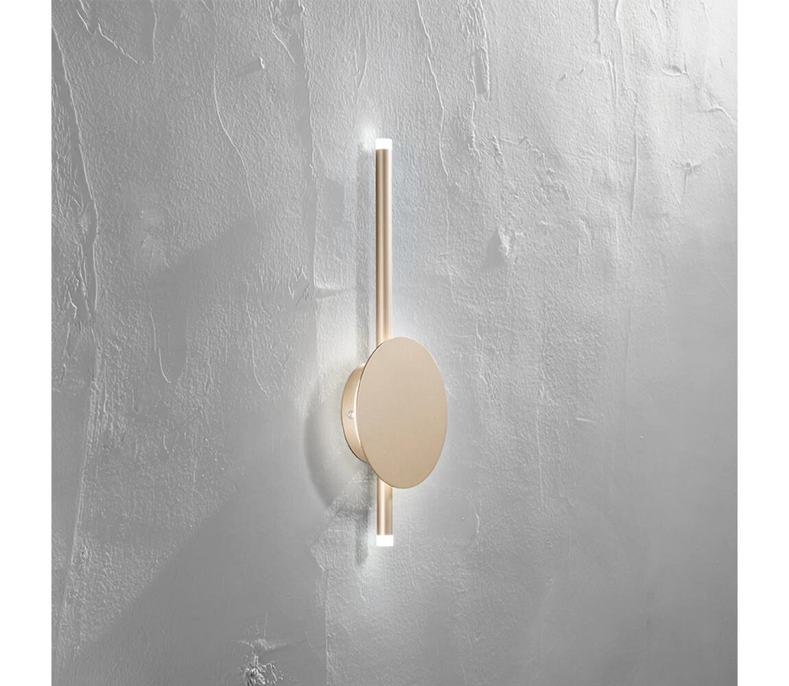 Ondaluce - LED Stmívatelné nástěnné svítidlo JAMES LED/16W/230V zlatá AP.JAMES/ORO