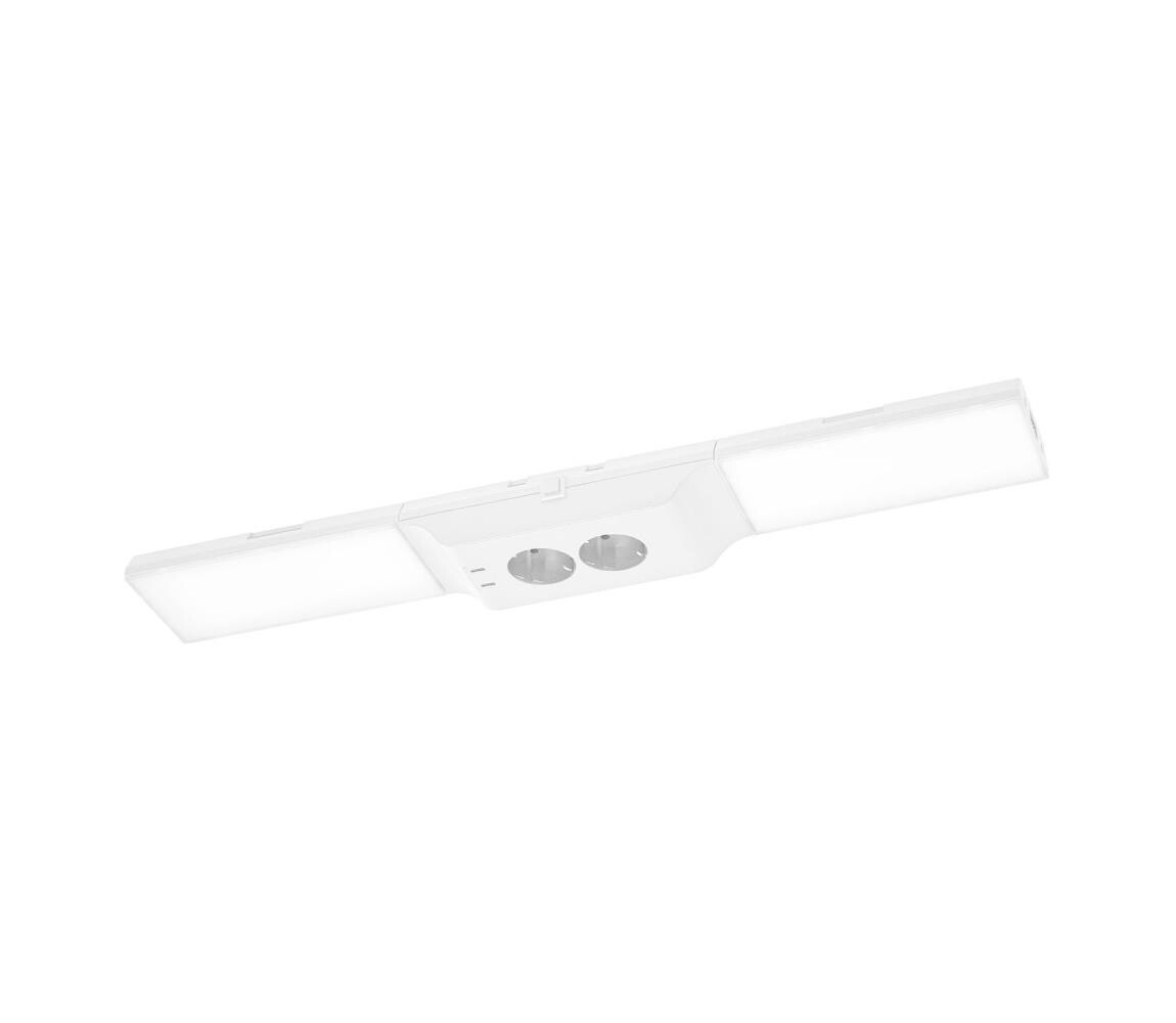 Osram - LED Stm podlinkové svítidlo se zásuvkami UNDERCABINET LED/10W/230V bílá 4099854463273