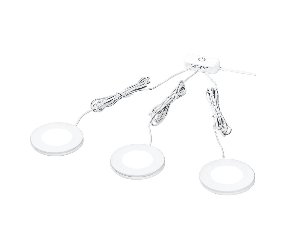 Osram - SADA 3x LED Podlinkové svítidlo UNDERCABINET LED/8,5W/230V bílá 4099854462450