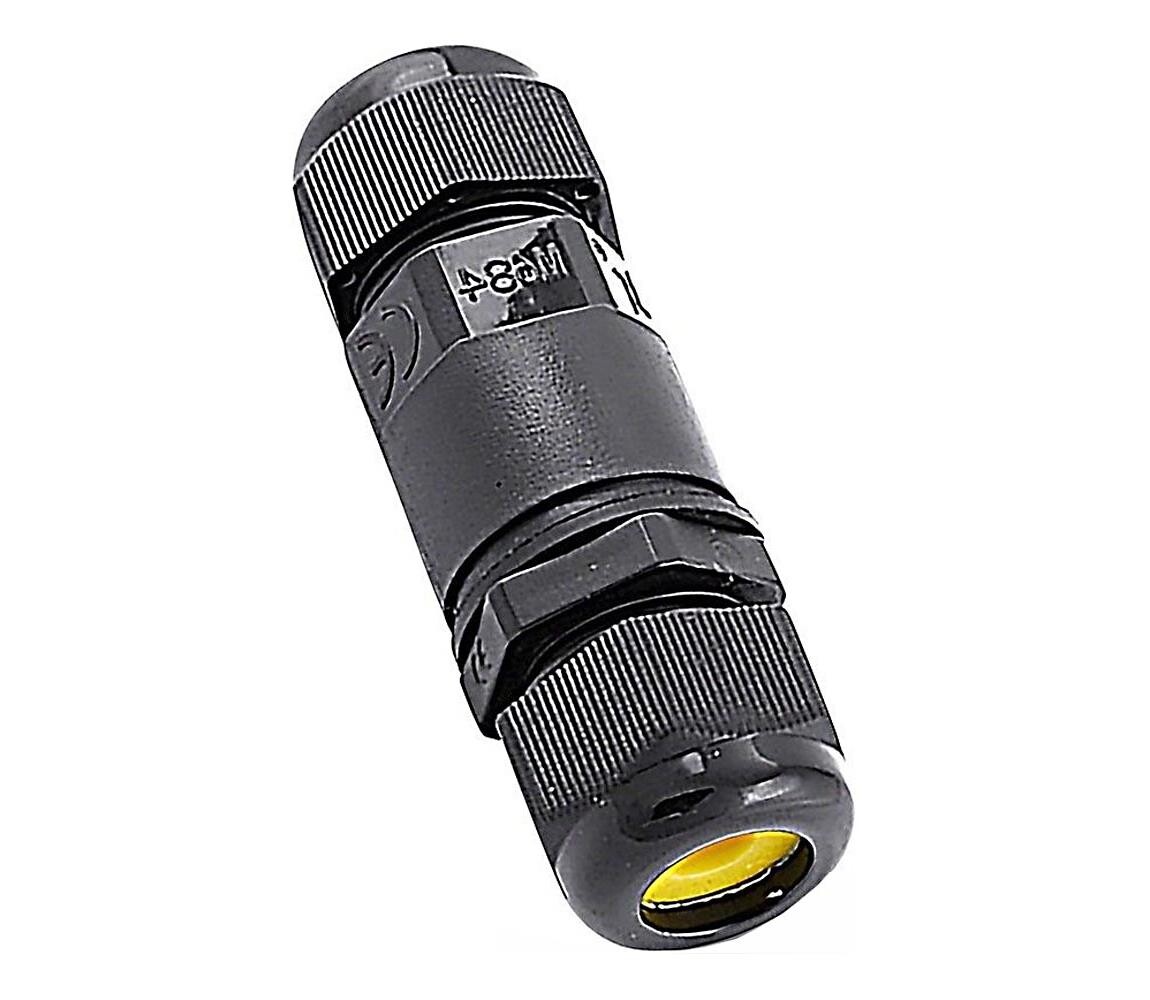 Voděodolný propojovací konektor IP68 černá 5977