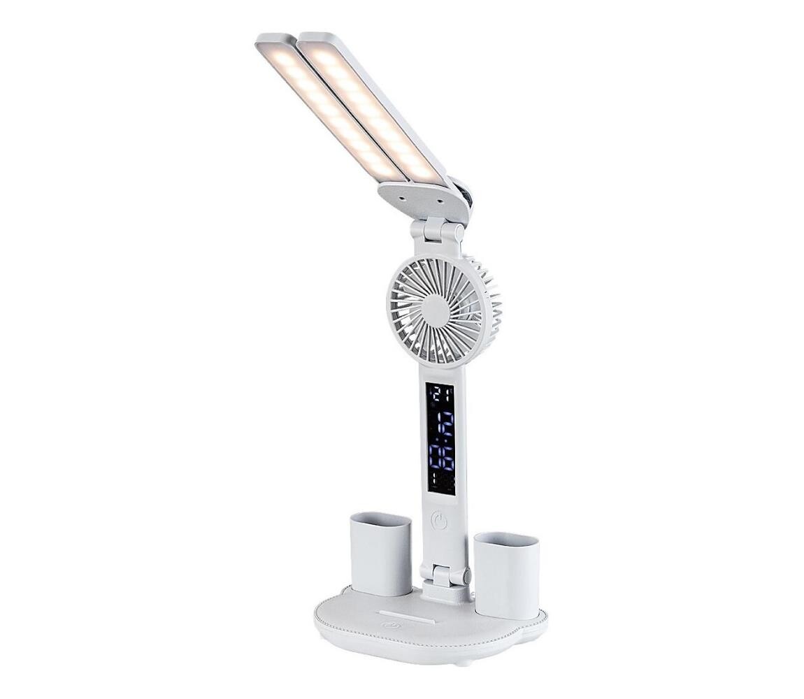 Rabalux 74030 - LED Stm stolní lampa s látorem NOVILO LED/7W/5V 74030