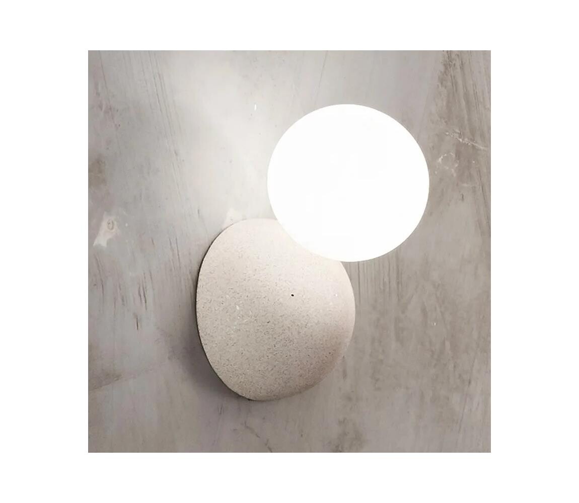 Ondaluce - Nástěnné svítidlo ROCK 1xG9/7W/230V bílá AP.ROCK/BIANCO