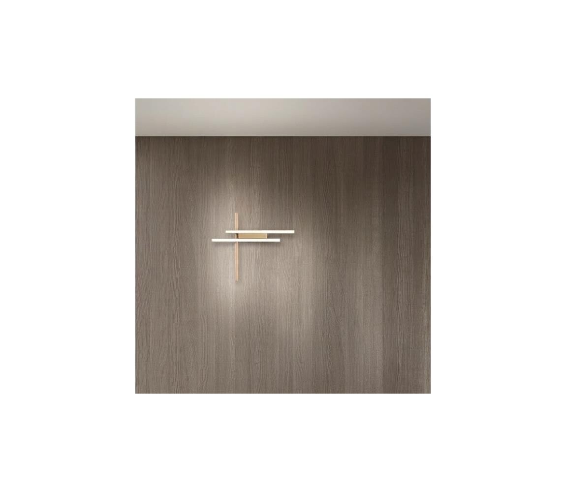 Ondaluce - LED Stmívatelné nástěnné svítidlo MOVIDA LED/20W/230V zlatá AP.MOVIDA/3-ORO