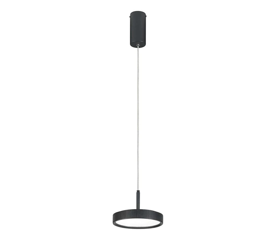 Ondaluce - LED Lustr na lanku NINA LED/20W/230V pr. 19 cm černá SO.NINA/NERO