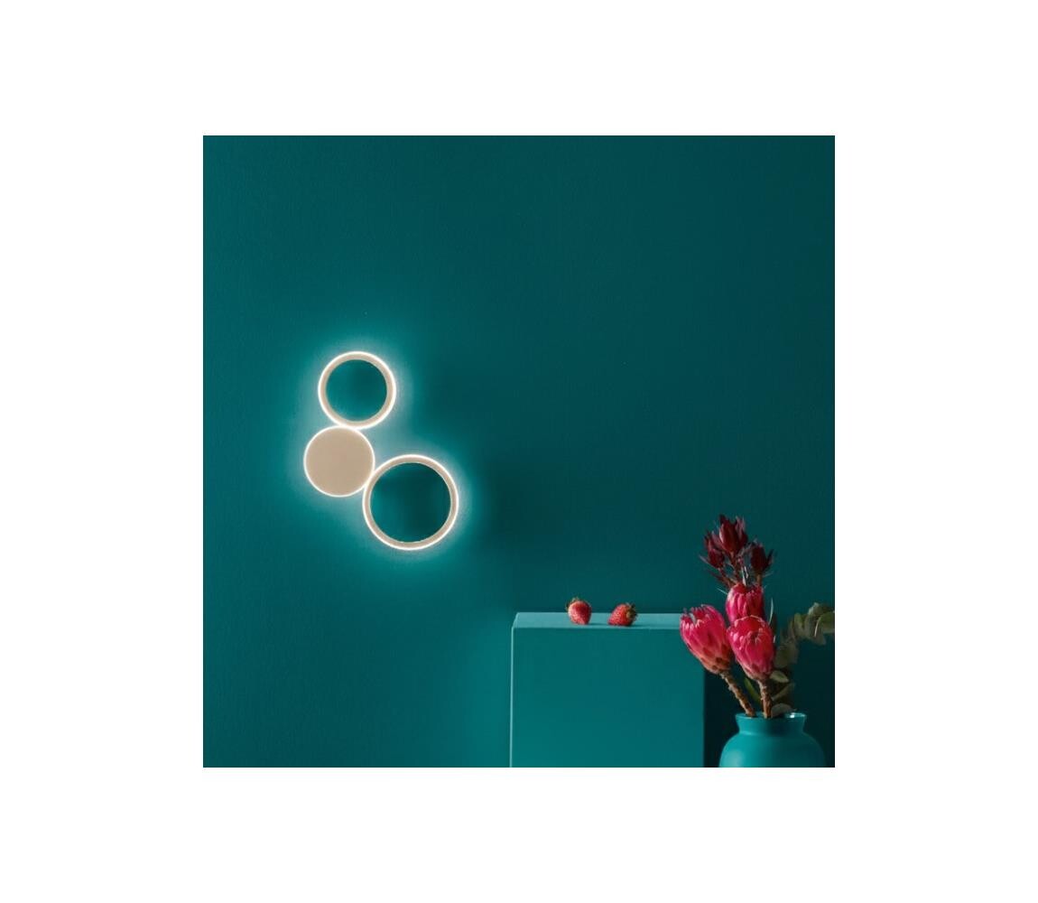 Ondaluce - LED Nástěnné svítidlo POIS LED/20W/230V zlatá AP.POIS/ORO