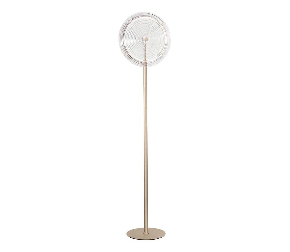 Ondaluce - LED Stmívatelná stojací lampa JOKEY LED/15W/230V čirá PT.JOKEY/TRASP