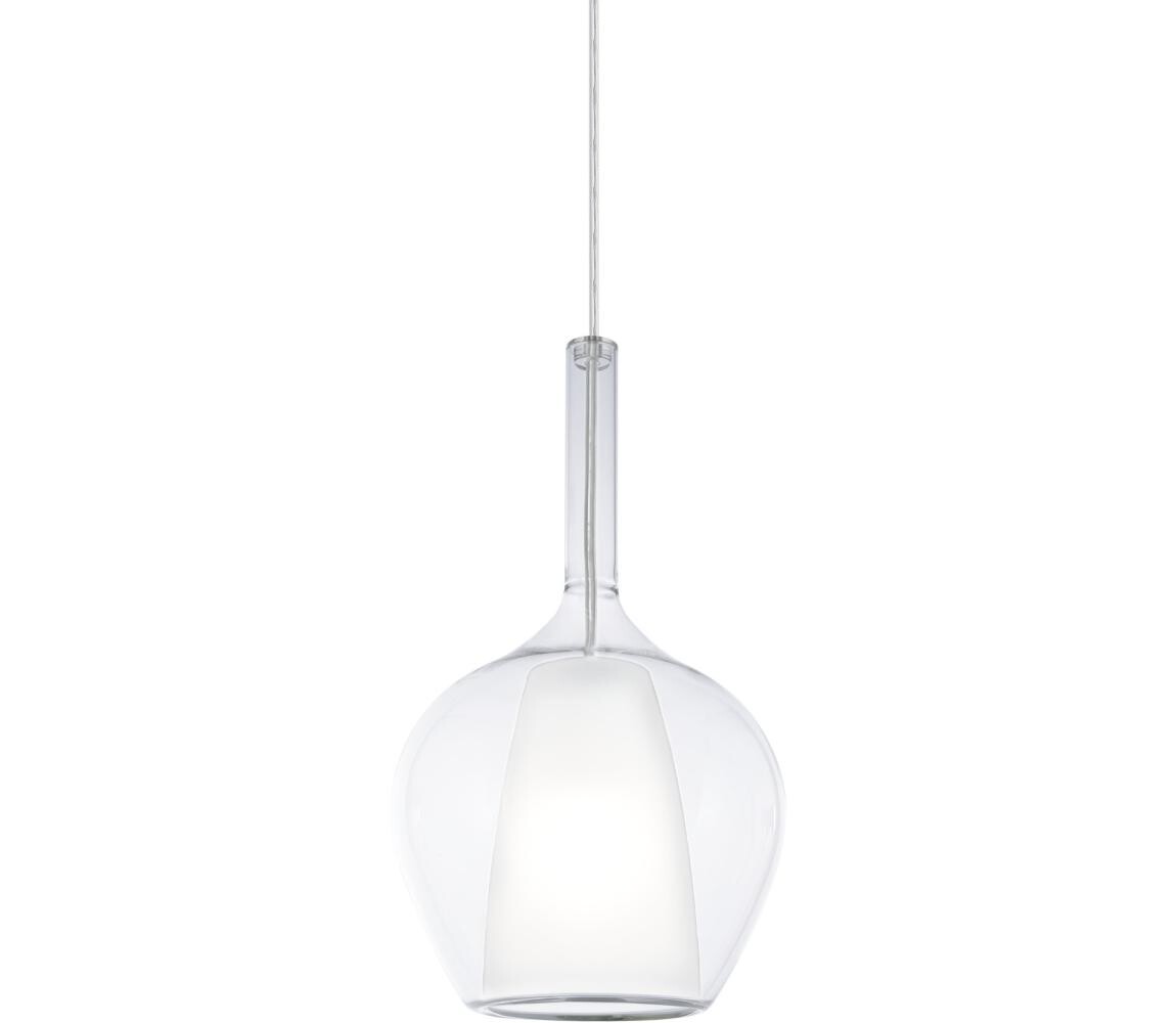 Ideal Lux - Lustr na lanku KALIQUE 1xE27/42W/230V pr. 18 cm čirá 359939
