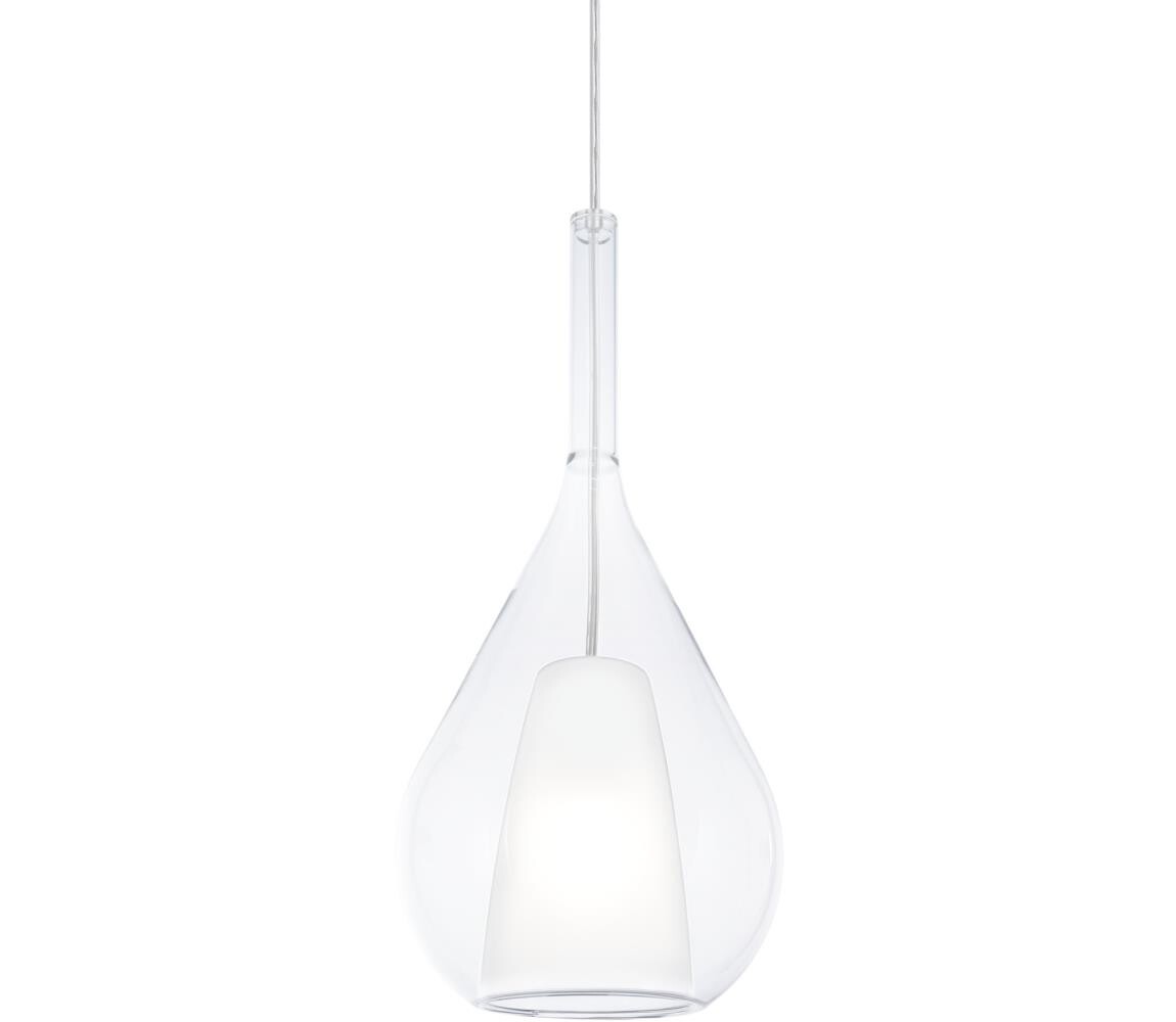 Ideal Lux - Lustr na lanku KALIQUE 1xE27/42W/230V pr. 18 cm čirá 360072