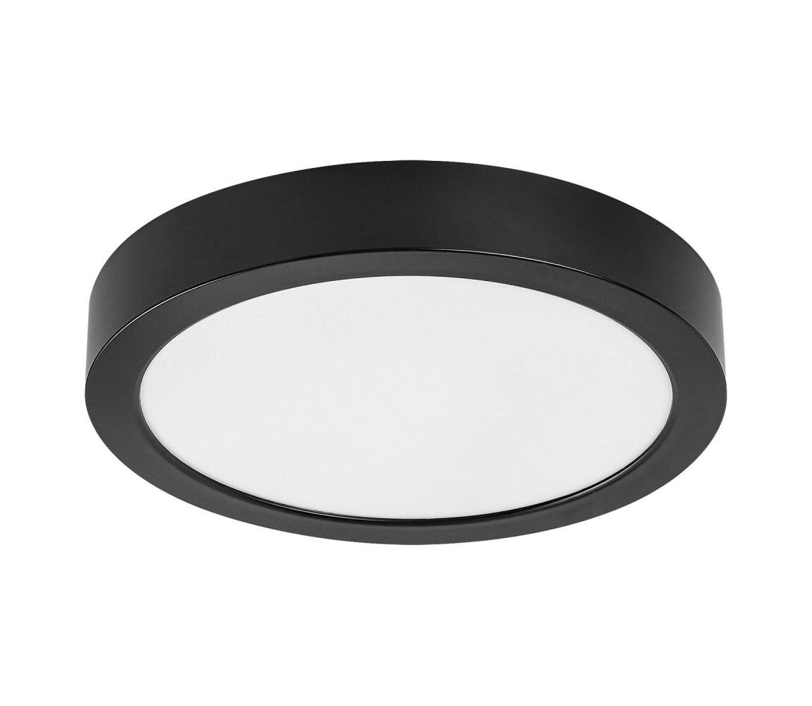 Rabalux 75075 - LED Koup. str. svítidlo SHAUN PLUS 24W/230V pr. 22 cm IP44 černá 75075