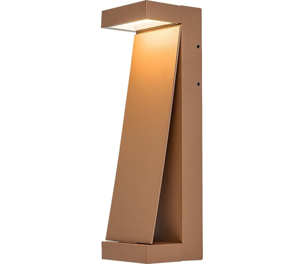 Rabalux 77068 - LED Ven. nástěnné svítidlo BRADU LED/13W/230V IP65 hnědá 77068