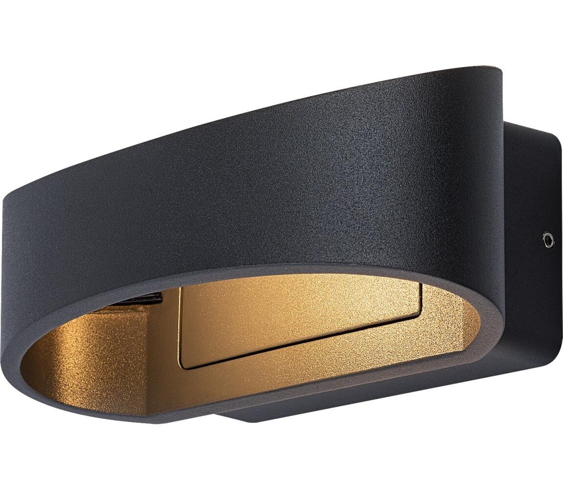 Rabalux 77179 - LED Ven. nástěnné svítidlo GERLA LED/9W/230V IP54 antracit 77179