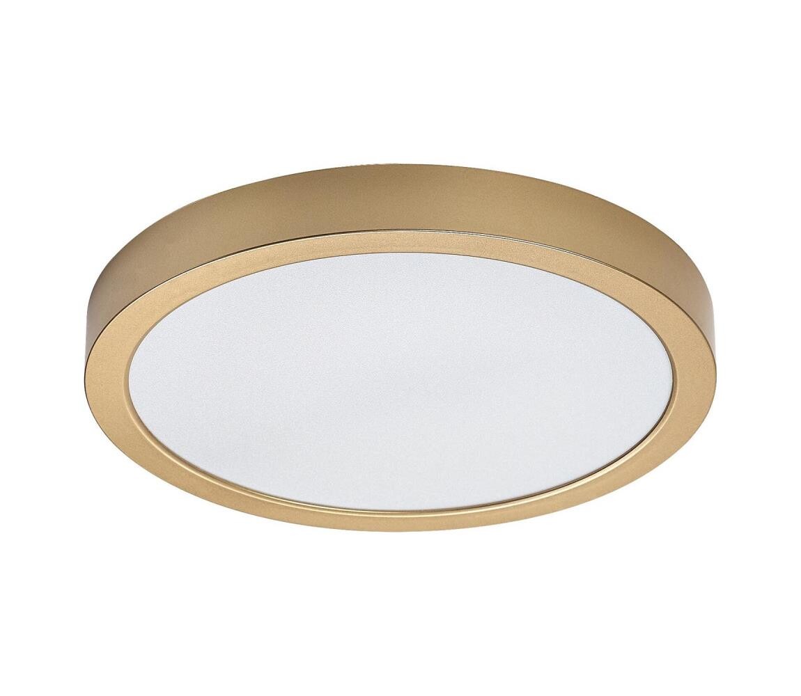 Rabalux 75079 - LED Koup. str. svítidlo SHAUN PLUS 30W/230V pr. 30 cm IP44 zlatá 75079