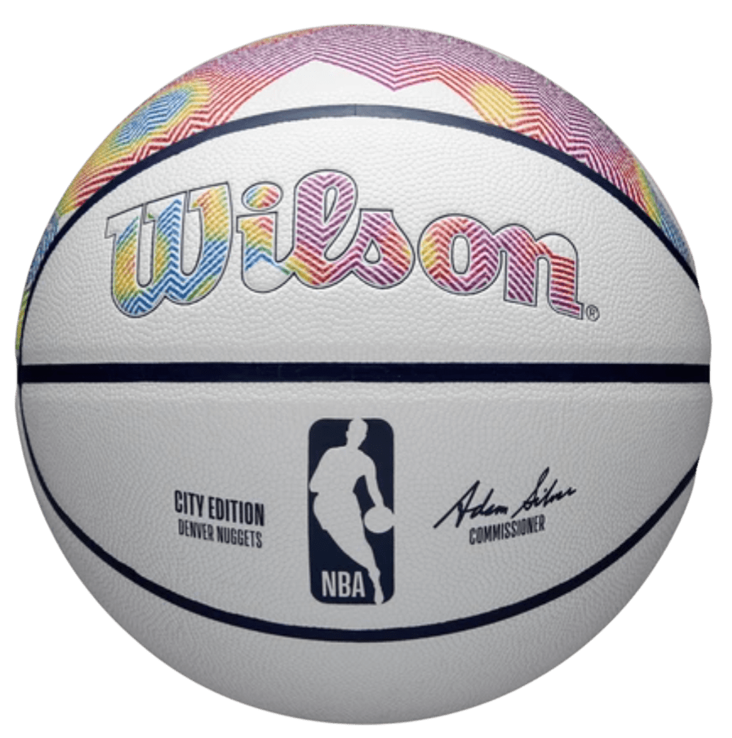 Míč Wilson Wilson NBA Team City Collektor Denver Nuggets Match Ball