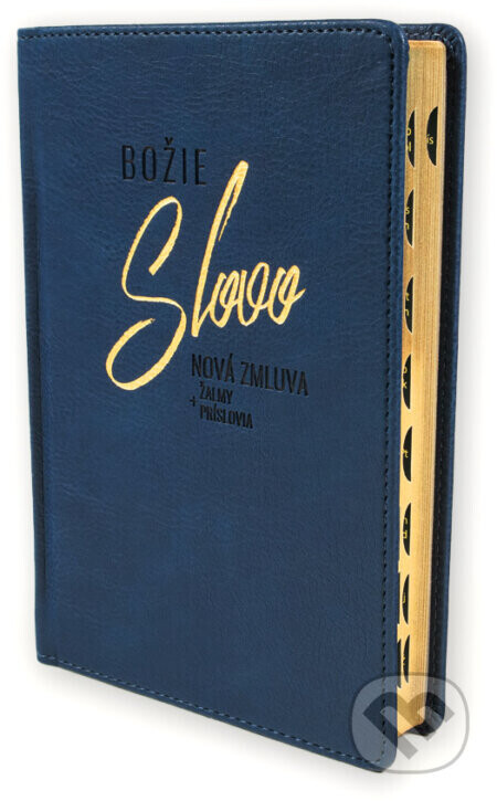 Božie Slovo - Nová zmluva, Žalmy a Príslovia 2025 - modrá, pevná väzba - Slovenská biblická spoločnosť