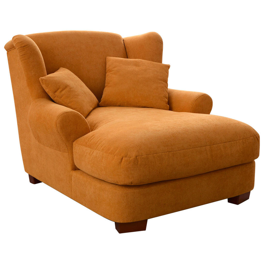 Sit & More XXL KŘESLO, textil, žlutá