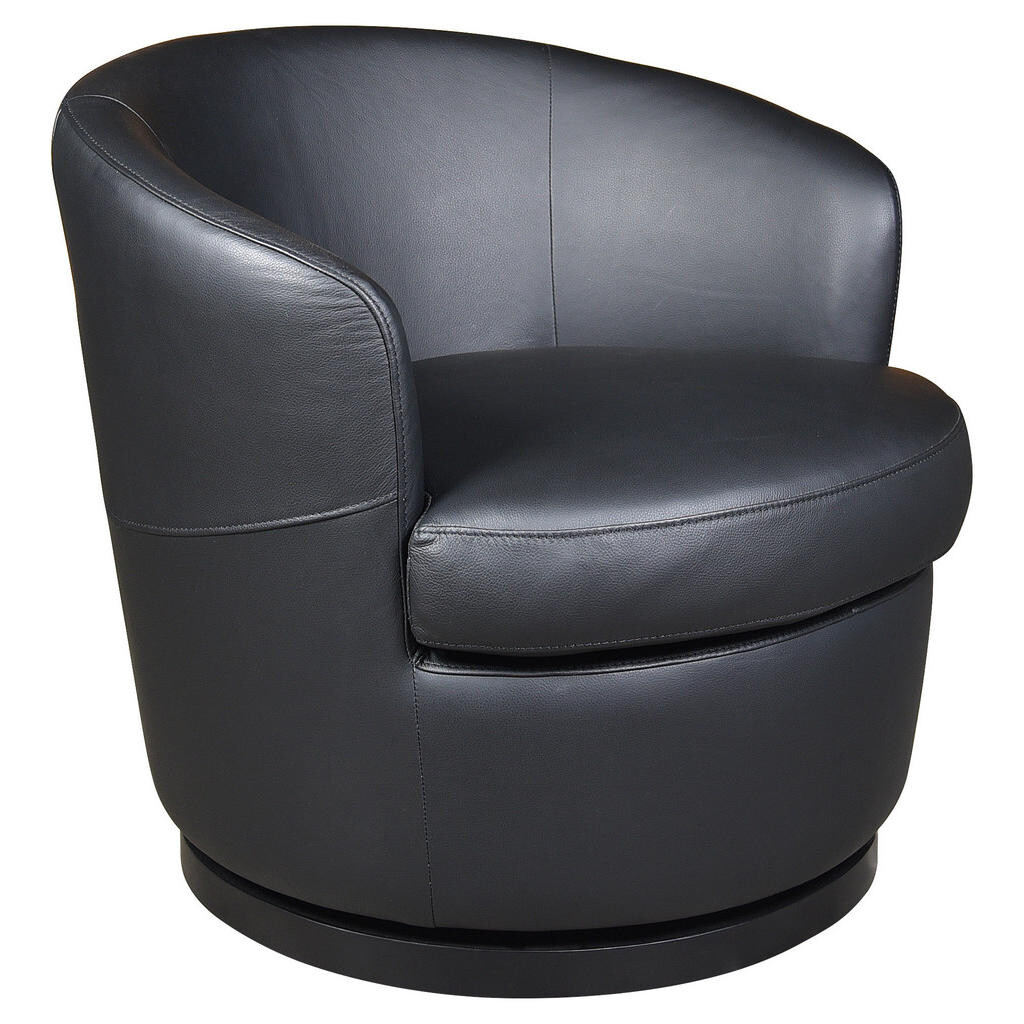 Xora DESIGNOVÉ KŘESLO, kůže, černá