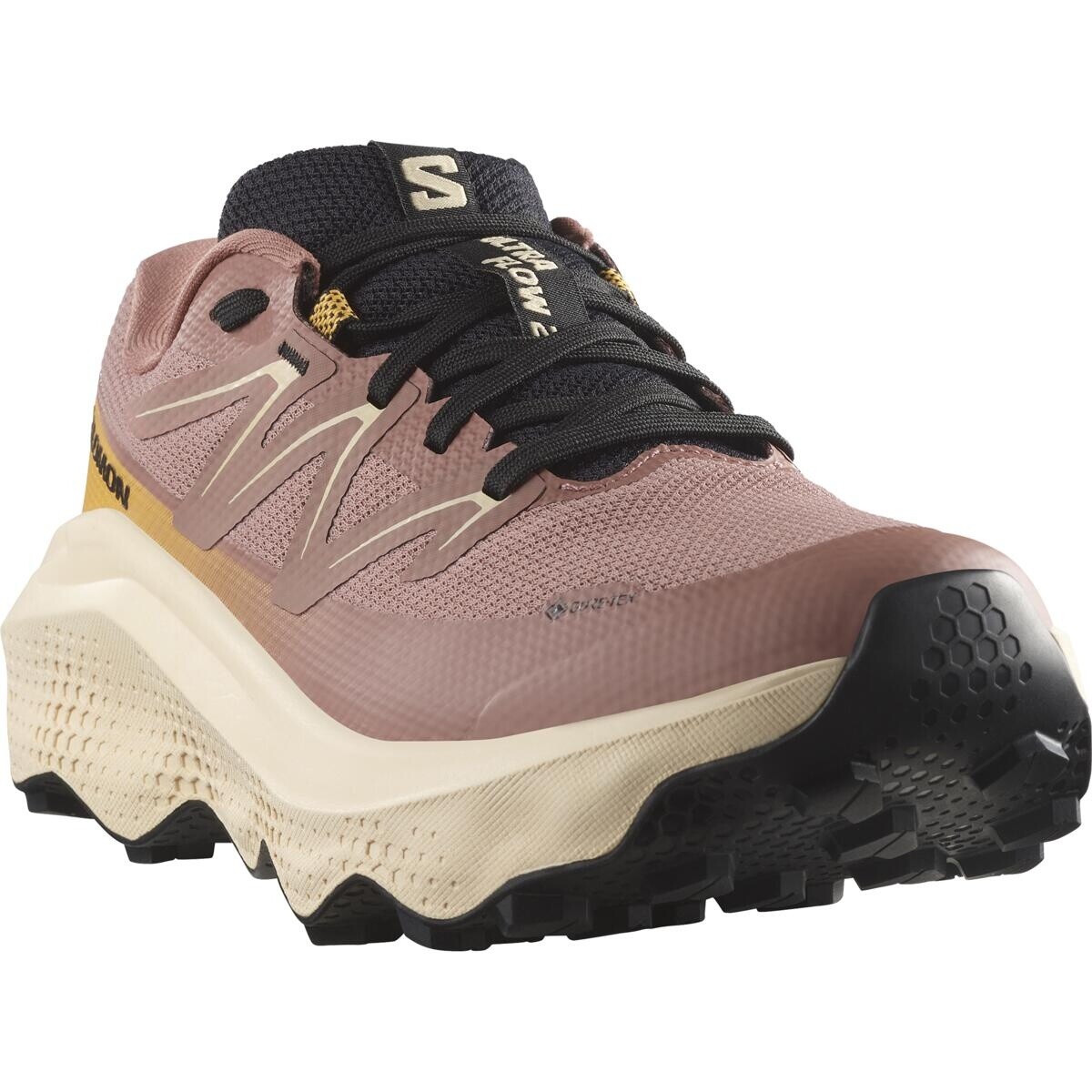 Salomon ULTRA FLOW 2 GTX EU 40, Burlwood/Tender Peach/Warm Apricot Dámské boty