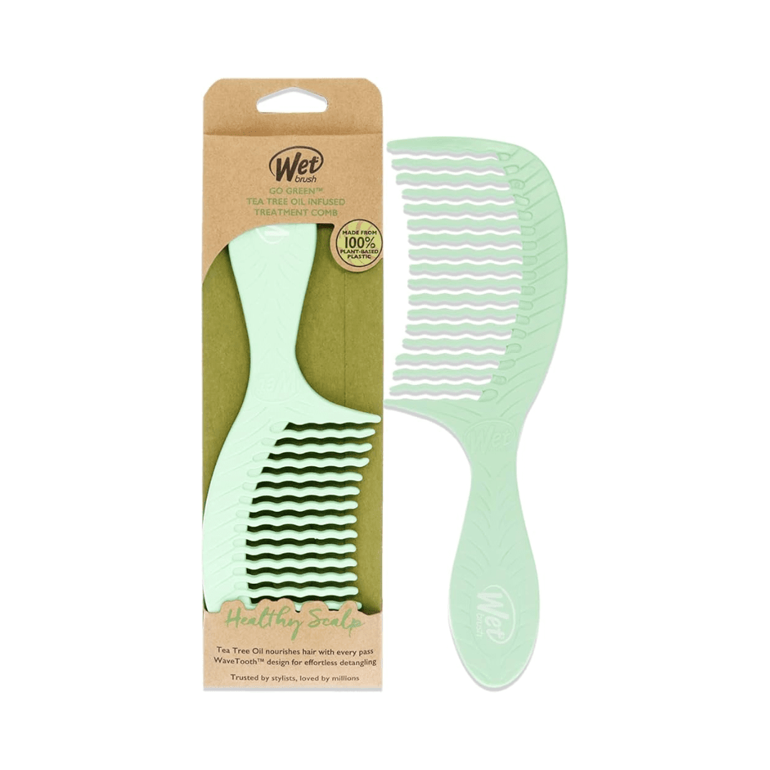 WET BRUSH WET BRUSH Go Green Detangling Comb Tea Tree Oil 1 pc