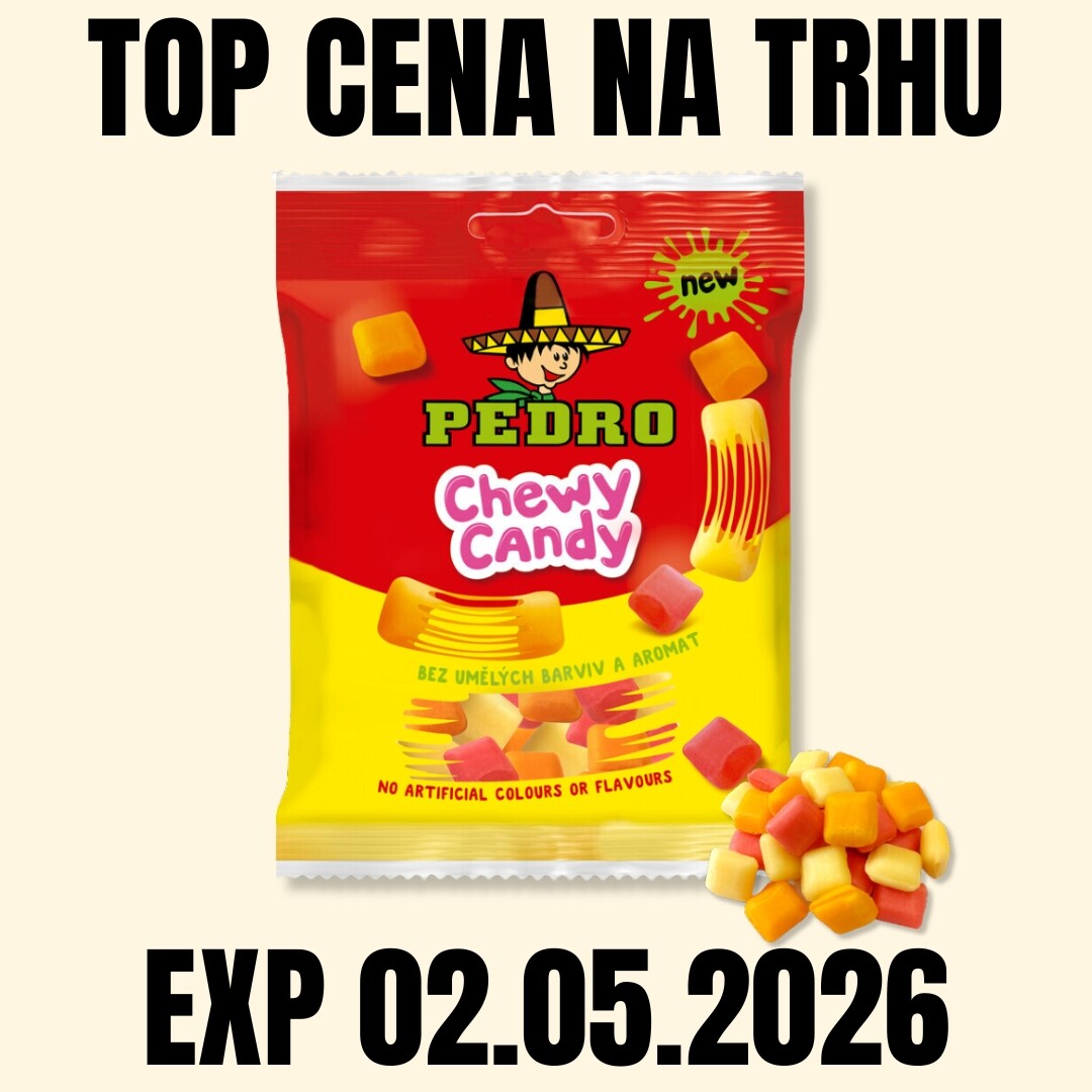 PEDRO Chewy Candy 80 g EXP 02.05.2026