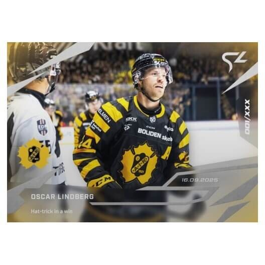 Hokejová karta Live švédská HL 2025-2026 - L-02 Oscar Lindberg