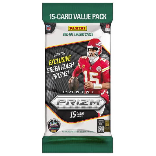 2025 Panini Prizm Football Fat Pack - karty amerického fotbalu