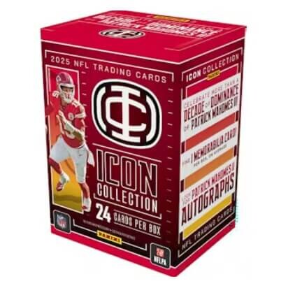 2025 Panini Authentically Mahomes Icon Collection Blaster Box - karty NFL