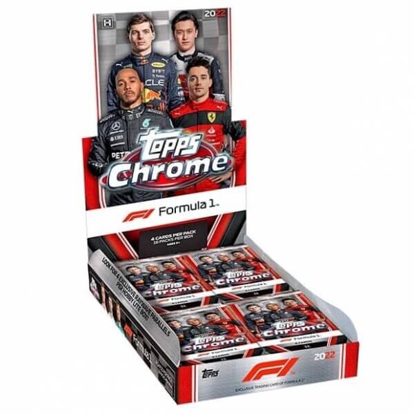 2022 Topps Formula 1 Chrome Racing Hobby Lite Box