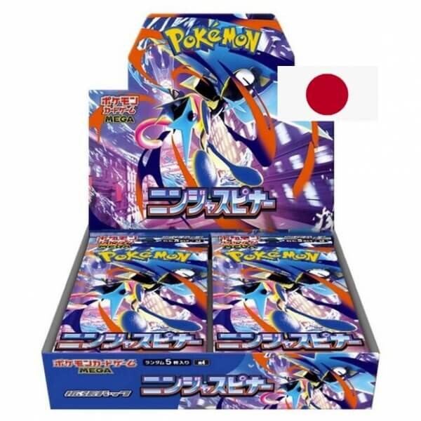 Pokémon Ninja Spinner Booster Box - japonsky