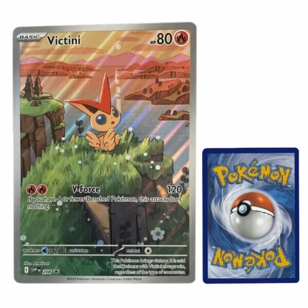 Pokémon JUMBO karta SVP 208 Victini