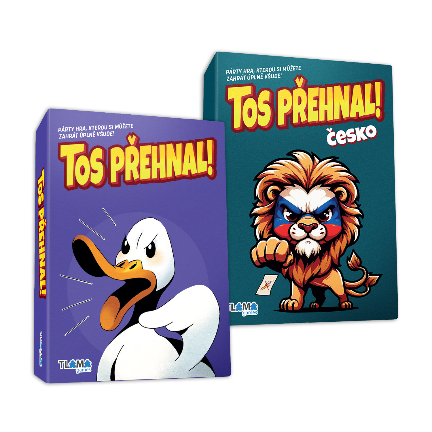TLAMA games Tos přehnal! + Tos přehnal! Česko