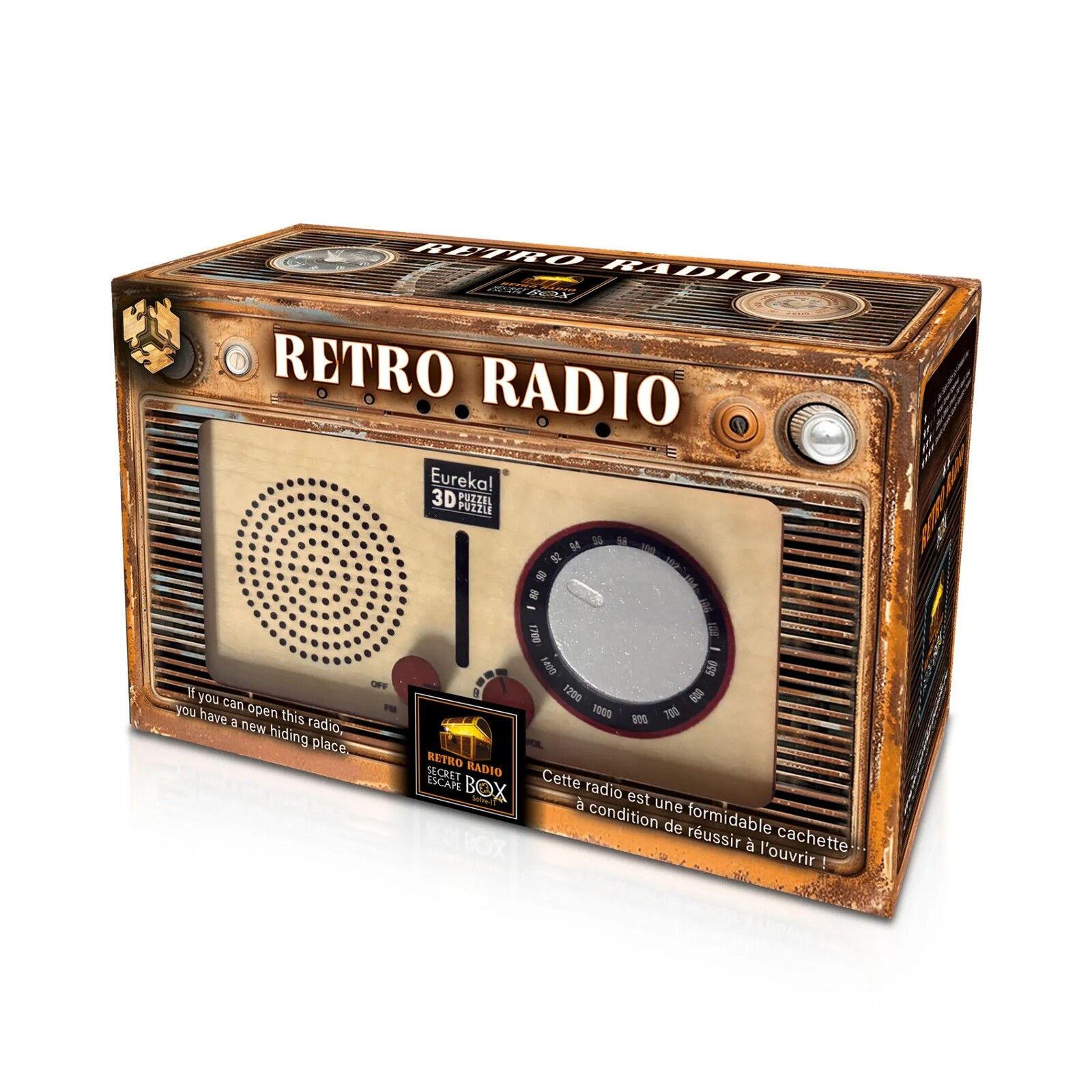 Eureka Hlavolamový box - Rádio