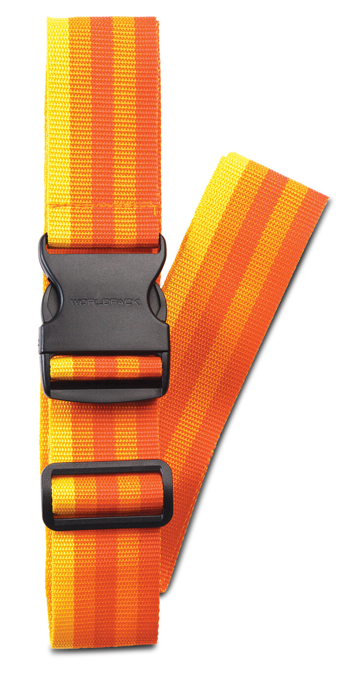 Cestovní popruh na kufr Worldpack - oranžový