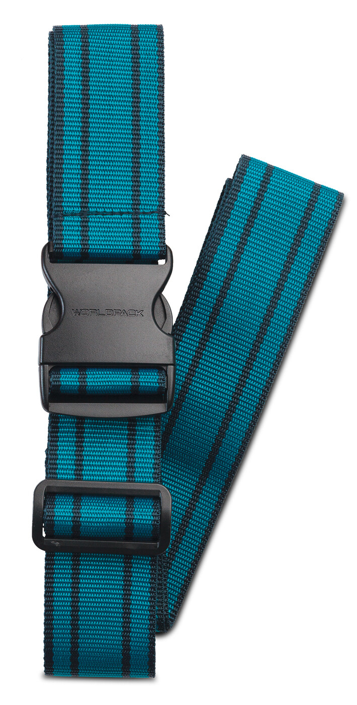Cestovní popruh na kufr Worldpack - tyrkysový