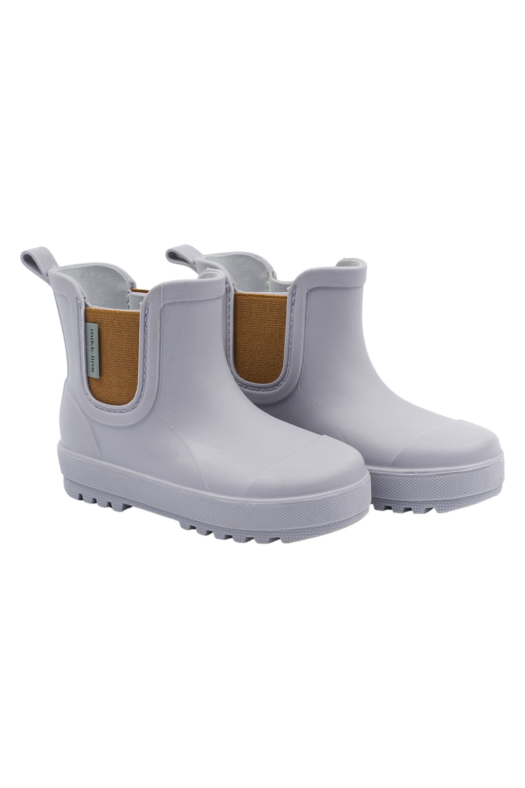 Mikk-Line dětské nízké barefoot holínky 38094 Lavender Gray Velikost: 19