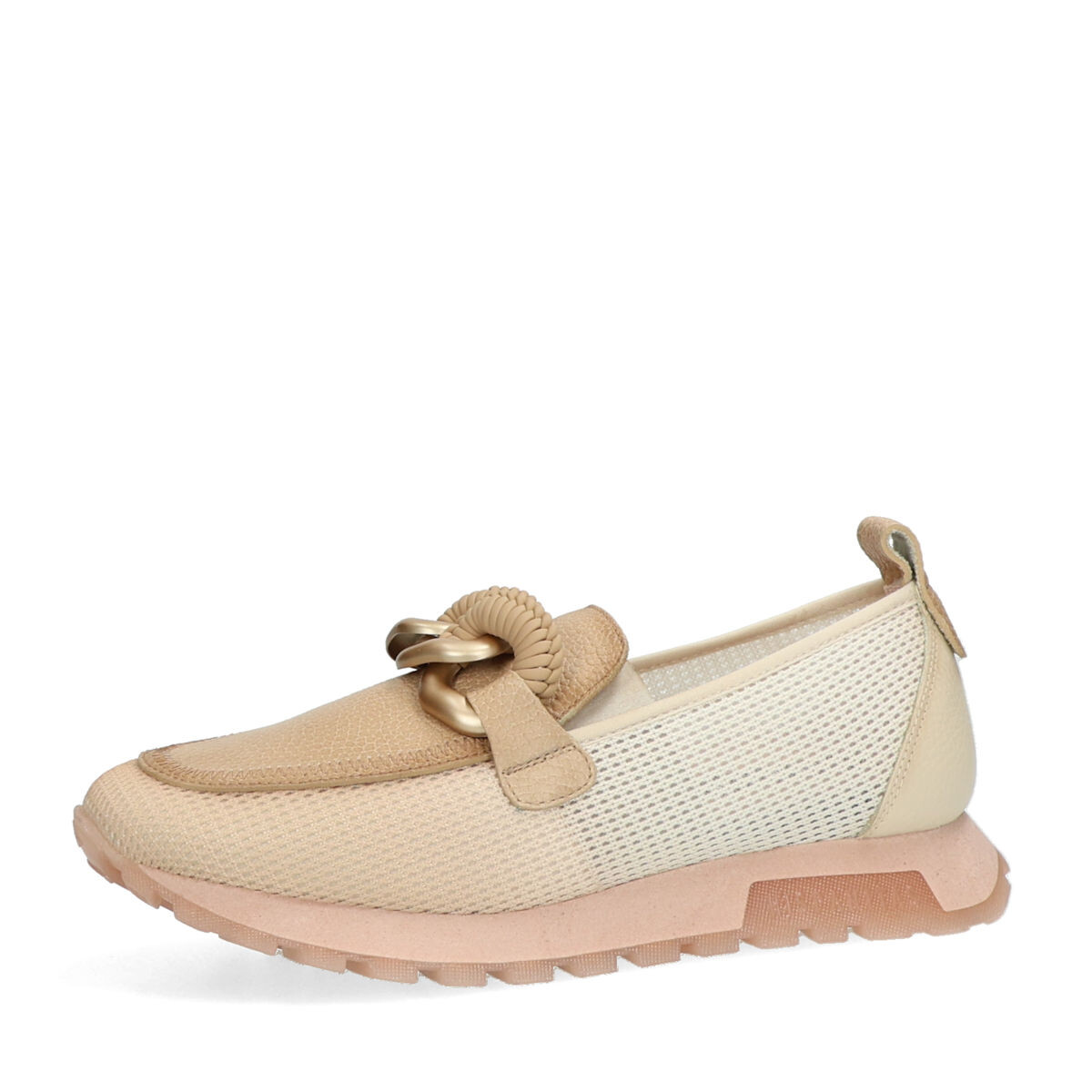 Hispanitas dámské módní mokasíny - béžové - 37