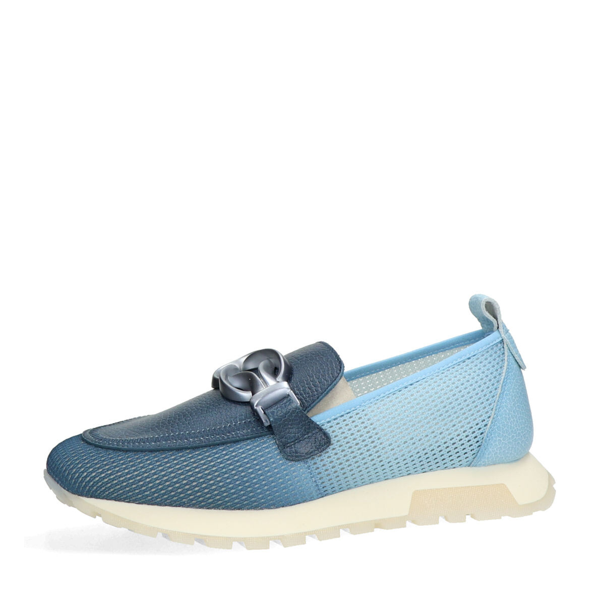 Hispanitas dámské módní mokasíny - modré - 36