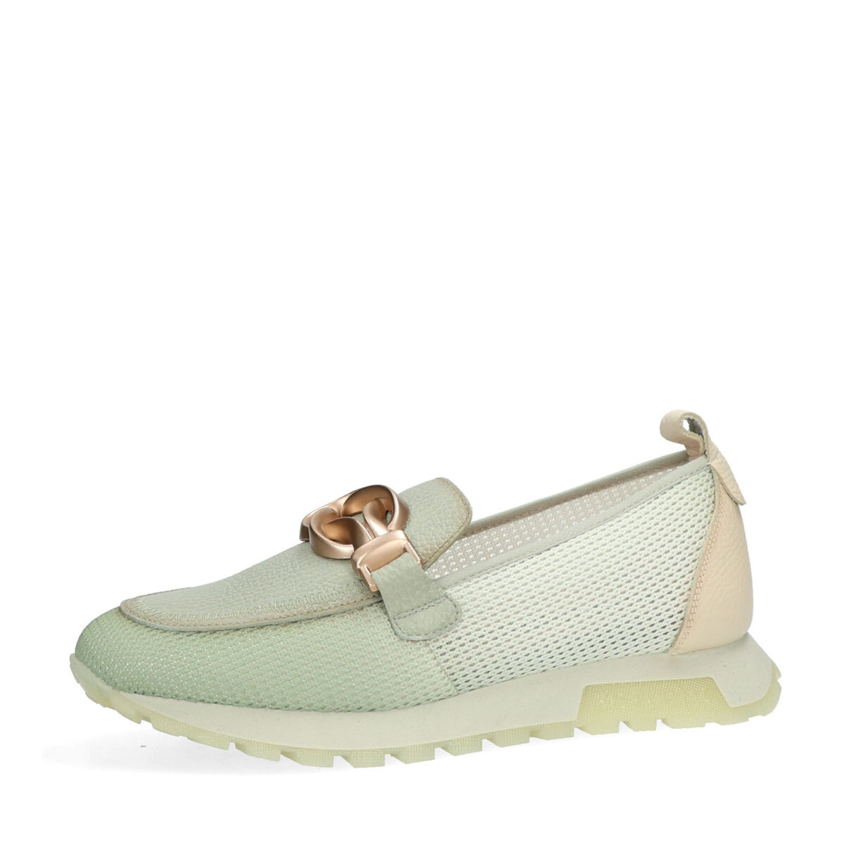 Hispanitas dámské módní mokasíny - zelené - 37