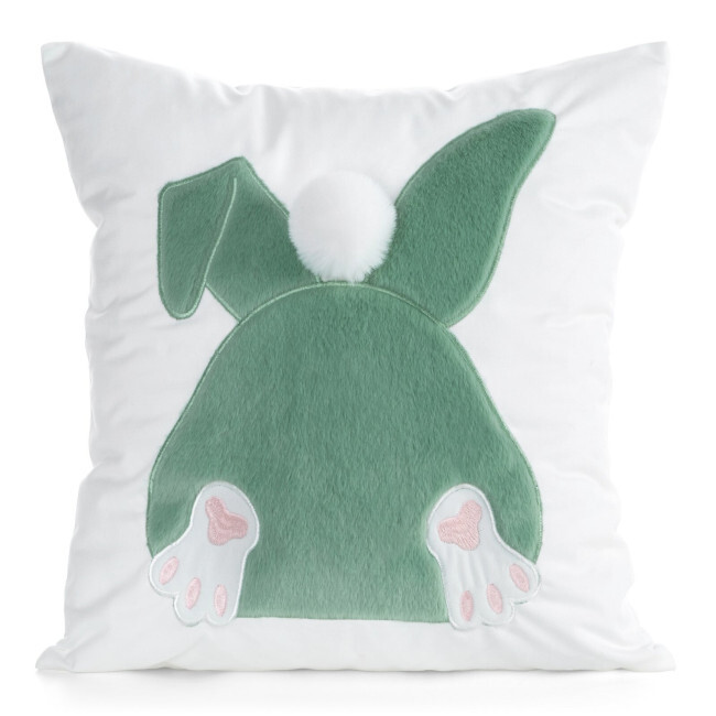 Dekorační polštář WIOSNA 129 zajíc, šalvěj