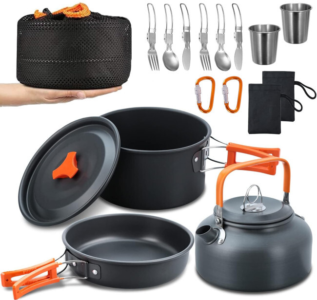 Turistická sada hrnců a pánví NOMAD
