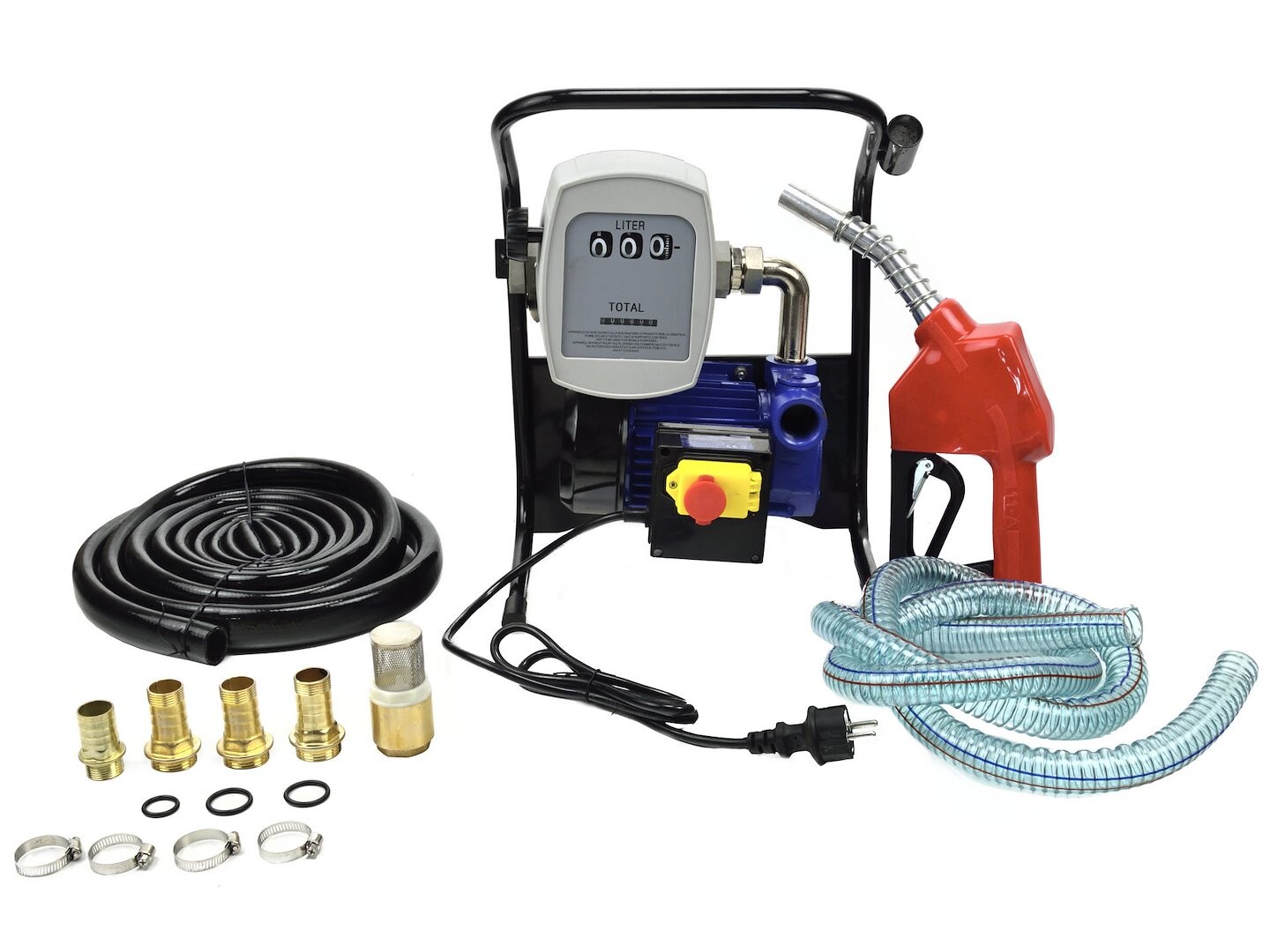 GEKO Samonasávací elektrická čerpací souprava pro přenos oleje 600 W